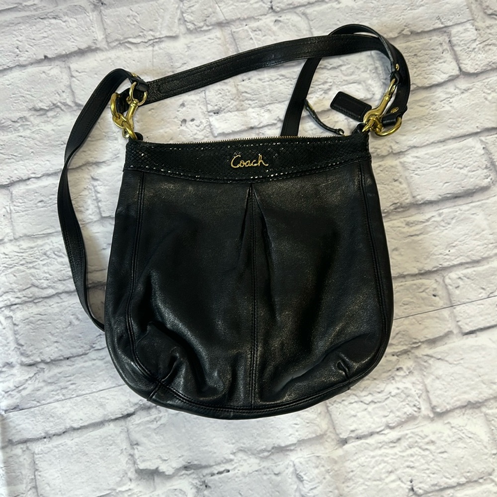 Like NEW Black Coach Purse